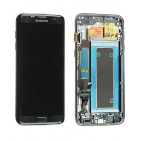 Ecran Samsung Galaxy S7 Edge noir Vitre tactile et LCD assemblés G935F