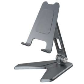Universal Aluminium Desk Phone Tablet Holder - Sleek and Sturdy Stand for All Devices