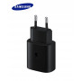 Adaptateur Secteur Samsung USB EP-TA800XBE - 25W - Noir - Retail Box - Origine