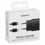 Adaptateur Secteur Samsung USB EP-TA800XBE - 25W - Noir - Retail Box - Origine