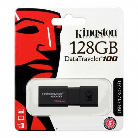 Kingston DataTraveler G3 128GB USB Flash Drive Fast & Reliable Storage Solution