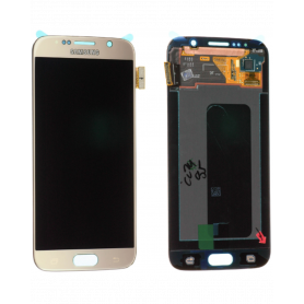 Samsung Galaxy S6 Ecran LCD + Vitre Tactile Or