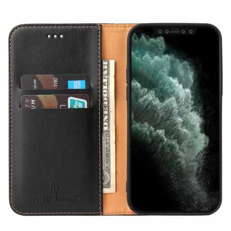 Étui Rabat Portefeuille En Cuir PU 2 en 1 (Mayline) Samsung M