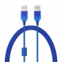 Rallonge USB 2.0 Type A mâle / mâle - 1,5m Bleu à prix discount - commandez maintenant