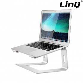 Support Ordinateur Portable / Macbook en Aluminium Ventilé, LinQ HD3269