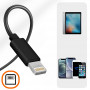 "Câble Micro-cravate Lightning LinQ AM7777 : connectez et chargez vo