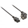 LinQ EU2A 1.6m Black Schuko PC Power Cable - European Monitor Plug
