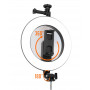 Support Selfie Smartphone Trépied avec Anneau Lumineux Bluetooth LinQ ZP9906