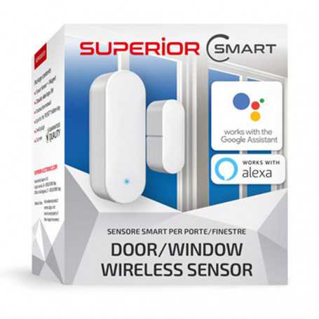 Intelligent Opening Sensor Set for Doors & Windows | Alexa & Google Assistant Compatible | Enhance Home Security