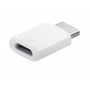 Adaptateur Micro USB/Type-C Samsung Blanc Original – Connectivité Optimale en Retail Box