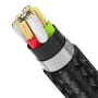 3-in-1 Charging Cable DEVIA Gracious Series 5V 3A Braided 1.2M Fast and Durable