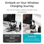Benks Grand Pro Headphone Stand - 15W Wireless Fast Charging & Stable Design - Sleek Black Finish