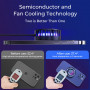 Benks MagClap Cooling Wireless Charger - Optimal Fast Charging and Cooling for Smartphones