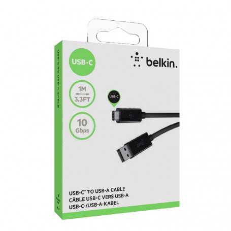 Buy BELKIN USB/USB-C Cable 1M Black - Fast Charging & Durable | Your Trusted Source