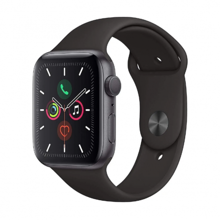 Montre Connectée Apple Watch Series 5 Cellular 44mm Black Stainless Steel Band Grade AB | TVA Sur Marge | Shop Now