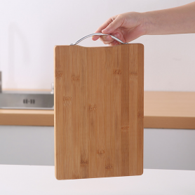 Bamboo Cutting Board 30x20cm | Eco-Friendly Kitchen Essential for Chopping & Serving