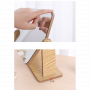 Wooden Makeup Mirror Table Top 25.5x22cm Elegant Vanity Mirror for Home Decor