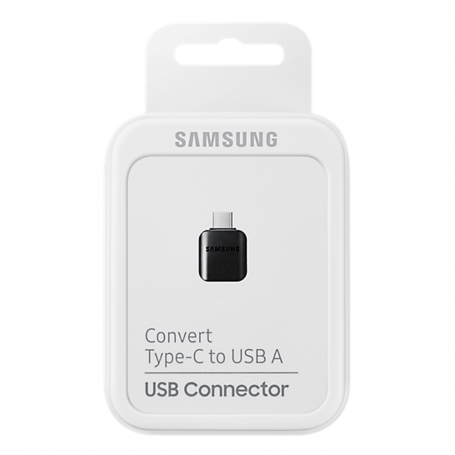 Adaptateur Micro USB/Type-C Samsung Noir - Boîte d'Origine - Connectivité Simplifiée