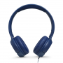 JBL Tune 500 Wired Headphones - Crisp Sound in Stylish Blue - Model JBLT500BLU