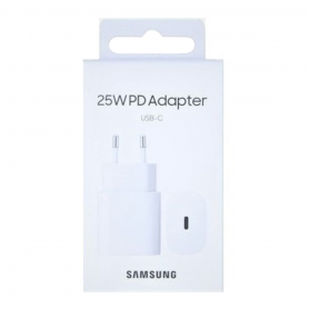 Adaptateur Secteur USB Type-C Samsung 25W Blanc EP-T2510NWEGWW - Retail Box (Origine)