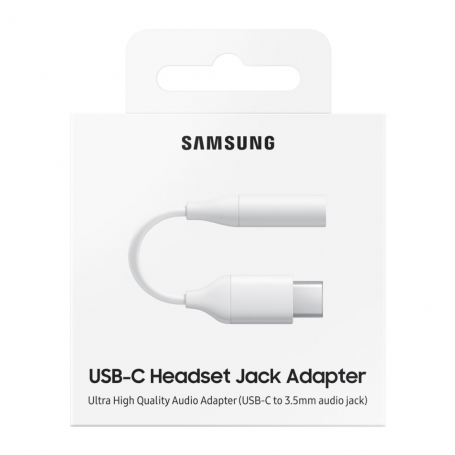 Adaptateur Type C vers Jack 3,5 mm Samsung | Haute Qualité | Boîte Retail