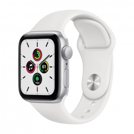 Montre Connectée Apple Watch Series SE Cellulaire 44mm Aluminium Blanc - Grade A