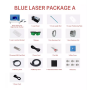 Laser Machine with Blue Light Fume Extractor - Enhanced Forward Technology for Clean & Efficient Cutting