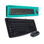 Ensemble Clavier et Souris Logitech MK120 AZERTY Français - Confort et Fiabilité à Petit Prix