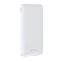 Achetez Power Bank 10000 mAh Devia Kintone Series V3 Blanc - Recharge Rapide et Fiable pour Vos Appareils