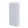 Power Bank V2 20000 mAh - Devia Kintone Series White - Fast Charging & Portable Battery Backup