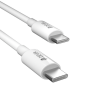 Câble USB-C à USB-C Rapide - Devia Smart Series PD 60W 3A 2M Blanc - Recharge Optimisée