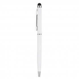 Stylus Pen 2 in 1 Universal Capacitive Touch Screen - White