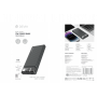 Devia Smart Series 10000mAh Power Bank Black - Fast Charging 12W Portable Charger