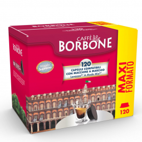 Coffee capsules Borbone - Gold compatible with Lavazza A Modo Mio - 120pcs