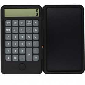 6-Inch LCD Notepad Calculator with 12-Digit Screen, Type C, Drawing/Memo Function, Tablet