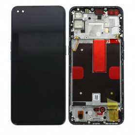 Ecran Oppo Reno 4 5G Noir + Châssis (Service pack) - Reno4