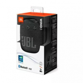 Enceinte Bluetooth Portable JBL Wind 3 Noir - Son Puissant et Mobilité Optimale