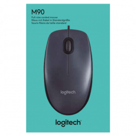 Buy Logitech M90 Wired Optical Mouse Grey - Reliable & Affordable Computer Mouse