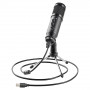 Microphone de Voix Filaire USB - Noir - NGS