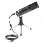 Microphone de Voix Filaire USB - Noir - NGS
