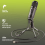 Microphone de Voix Filaire USB - Noir - NGS