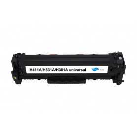 HP CE411A/CC531A/CF381A/Cartridge 718C Compatible Blue Toner 2800 Pages
