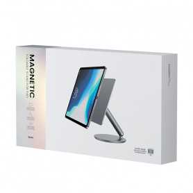 Support Magnétique Infinity Pro pour iPad Benks - Transformez Votre iPad en Station de Travail - Gris
