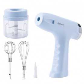 Powerful 5-Speed Electric Mixer for Daily Cooking - Blue