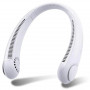 Ventilation Portable USB Rechargeable pour Cou Suspendu - Blanc