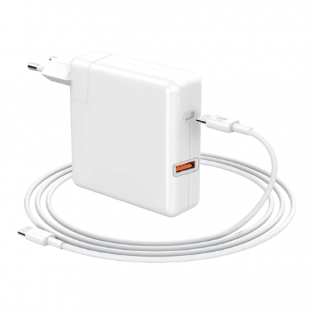 Wall Charger 79W USB Port C Power Delivery USB Port 2m Cable LinQ PD6520 White