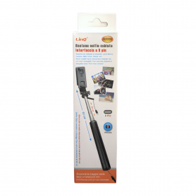 Support Selfie Smartphone Trépied avec Anneau Lumineux Bluetooth LinQ ZP9906