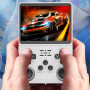 Mini Console de Jeu Vidéo Portable R36, Écran IPS 3,5", 64Go - Blanc Nouveau