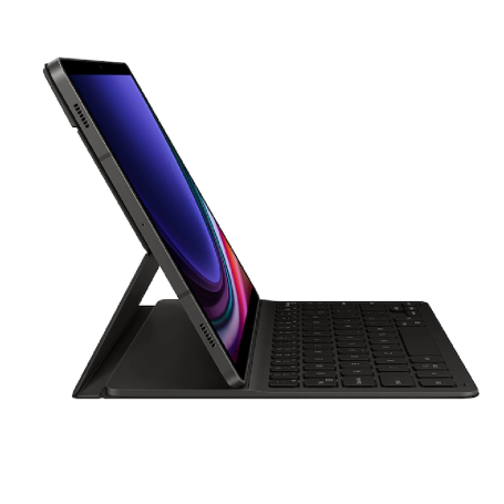 Housse/Clavier Samsung pour Galaxy Tab S9 Ultra / S10 Ultra - Français AZERTY - Noir