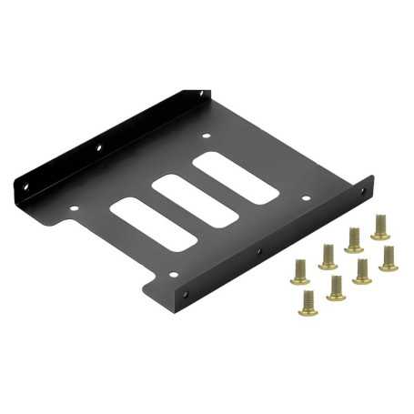 Support de Montage Universel pour Disques Durs SSD HDD 2,5 à 3,5 + Vis
